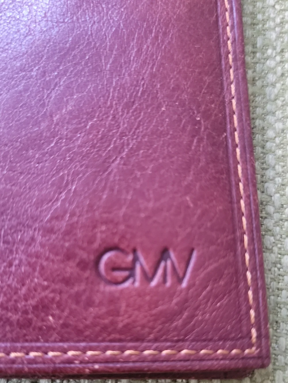 GanMarcoVenturi Brown Leather Passport Wallet - Classic Men's Accessory